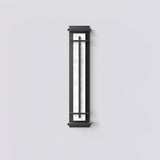 Nolvi | Modern Outdoor LED Pillar Wall Light in Stainless Steel with IP65 Waterproof Rating for Garden and Patio