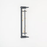Nolvi | Modern Outdoor LED Pillar Wall Light in Stainless Steel with IP65 Waterproof Rating for Garden and Patio