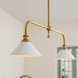 Lumessa | Modern Glass Pendant Light for Kitchen Island and Dining Table Lighting