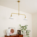 Lumessa | Modern Glass Pendant Light for Kitchen Island and Dining Table Lighting