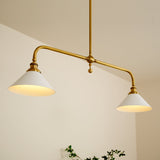 Lumessa | Modern Glass Pendant Light for Kitchen Island and Dining Table Lighting