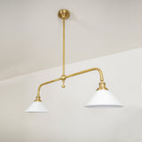 Lumessa | Modern Glass Pendant Light for Kitchen Island and Dining Table Lighting