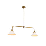 Lumessa | Modern Glass Pendant Light for Kitchen Island and Dining Table Lighting