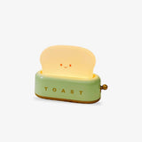 Averisse | Cute Toaster Night Light with USB Charging and Warm 3000K LED Glow