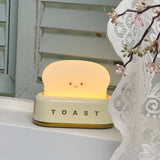Averisse | Cute Toaster Night Light with USB Charging and Warm 3000K LED Glow