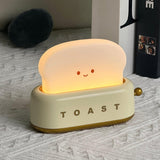 Averisse | Cute Toaster Night Light with USB Charging and Warm 3000K LED Glow