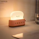 Averisse | Cute Toaster Night Light with USB Charging and Warm 3000K LED Glow