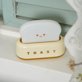 Averisse | Cute Toaster Night Light with USB Charging and Warm 3000K LED Glow