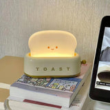 Averisse | Cute Toaster Night Light with USB Charging and Warm 3000K LED Glow