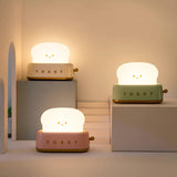 Averisse | Cute Toaster Night Light with USB Charging and Warm 3000K LED Glow