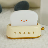 Averisse | Cute Toaster Night Light with USB Charging and Warm 3000K LED Glow