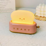 Averisse | Cute Toaster Night Light with USB Charging and Warm 3000K LED Glow