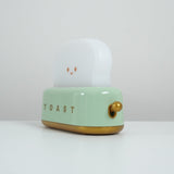 Averisse | Cute Toaster Night Light with USB Charging and Warm 3000K LED Glow