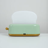 Averisse | Cute Toaster Night Light with USB Charging and Warm 3000K LED Glow