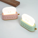 Averisse | Cute Toaster Night Light with USB Charging and Warm 3000K LED Glow