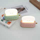 Averisse | Cute Toaster Night Light with USB Charging and Warm 3000K LED Glow