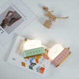 Averisse | Cute Toaster Night Light with USB Charging and Warm 3000K LED Glow