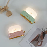 Averisse | Cute Toaster Night Light with USB Charging and Warm 3000K LED Glow