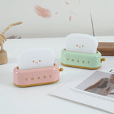 Averisse | Cute Toaster Night Light with USB Charging and Warm 3000K LED Glow