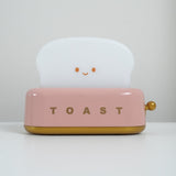 Averisse | Cute Toaster Night Light with USB Charging and Warm 3000K LED Glow