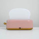 Averisse | Cute Toaster Night Light with USB Charging and Warm 3000K LED Glow