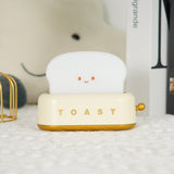 Averisse | Cute Toaster Night Light with USB Charging and Warm 3000K LED Glow