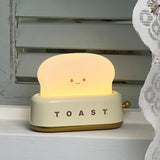 Averisse | Cute Toaster Night Light with USB Charging and Warm 3000K LED Glow