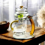 Ruxel | Magnetic Infuser Glass Teapot for Loose Leaf Tea Brewing