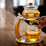 Ruxel | Magnetic Infuser Glass Teapot for Loose Leaf Tea Brewing
