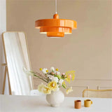 Veloraine | Triple Layer Disc Macaron Pendant Light With Aluminium Shade in Multiple Colours