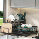 Talvyn | Modern Kitchen Dish Drying Rack with Drainage