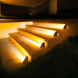 Sorea | Solar Step Light with Automatic Dusk Activation and IP65 Rating for Stairs, Deck and Pathway