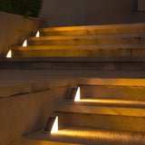 Sorea | Solar Step Light with Automatic Dusk Activation and IP65 Rating for Stairs, Deck and Pathway