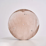 Orlani | Modern Walnut Ceiling Light with Wood-Effect Finish and Integrated LED for Living Room & Bedroom