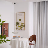 Orlani | Modern Walnut Ceiling Light with Wood-Effect Finish and Integrated LED for Living Room & Bedroom