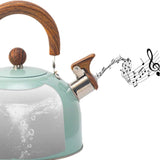 Korvex | Stainless Steel Whistling Kettle 3L with Heat-Resistant Handle for Gas and Induction
