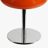 Lorraine | Chrome Macaron Table Lamp with Hand-Blown Glass Shade