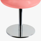 Lorraine | Chrome Macaron Table Lamp with Hand-Blown Glass Shade