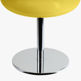 Lorraine | Chrome Macaron Table Lamp with Hand-Blown Glass Shade