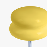 Lorraine | Chrome Macaron Table Lamp with Hand-Blown Glass Shade