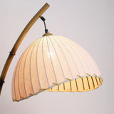 Avelune | Japandi Floor Light with Bamboo Frame for Soft Living Room Lighting