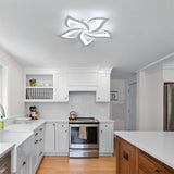 Lysellea | Contemporary Flower Ceiling Light with Integrated LED and Decorative Acrylic Design