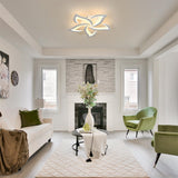 Lysellea | Contemporary Flower Ceiling Light with Integrated LED and Decorative Acrylic Design