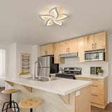 Lysellea | Contemporary Flower Ceiling Light with Integrated LED and Decorative Acrylic Design