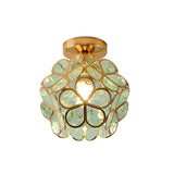 Velunae | Elegant Flower Ceiling Light with Acrylic Shade for Bedrooms, Hallways and Living Rooms