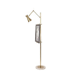 Seraya | Art Display Floor Light with Marble Base for Elegant Interior Lighting