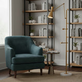 Seraya | Art Display Floor Light with Marble Base for Elegant Interior Lighting
