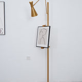 Seraya | Art Display Floor Light with Marble Base for Elegant Interior Lighting