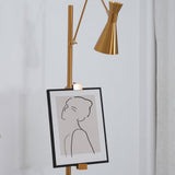 Seraya | Art Display Floor Light with Marble Base for Elegant Interior Lighting