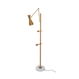 Seraya | Art Display Floor Light with Marble Base for Elegant Interior Lighting